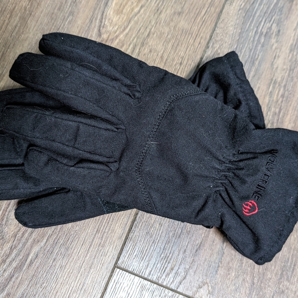 Men's Leather and Polar tech Winter Gloves by Wolverine NEAR NEW Size Medium - Picture 7 of 7